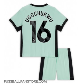 Chelsea Lesley Ugochukwu #16 Replik 3rd trikot Kinder 2023-24 Kurzarm (+ Kurze Hosen)